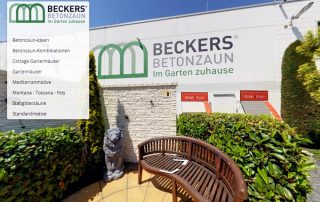 Beckers Betonzaun - via Hotspots im virtuellen Rundgang mehr erfahren