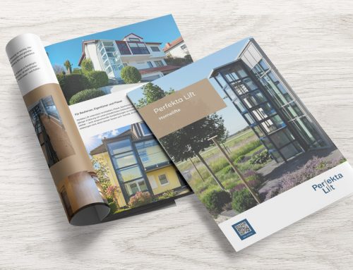 Neue Home­lift-Bro­schü­re für Per­fekta&nbsp;Lift