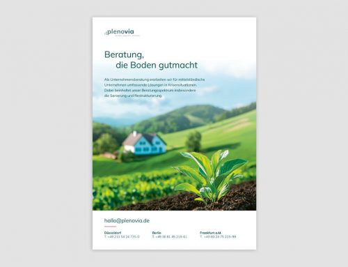 Anzei­gen­mo­tiv „Bera­tung, die Boden gutmacht“